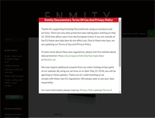 Tablet Screenshot of enmitydocumentary.com